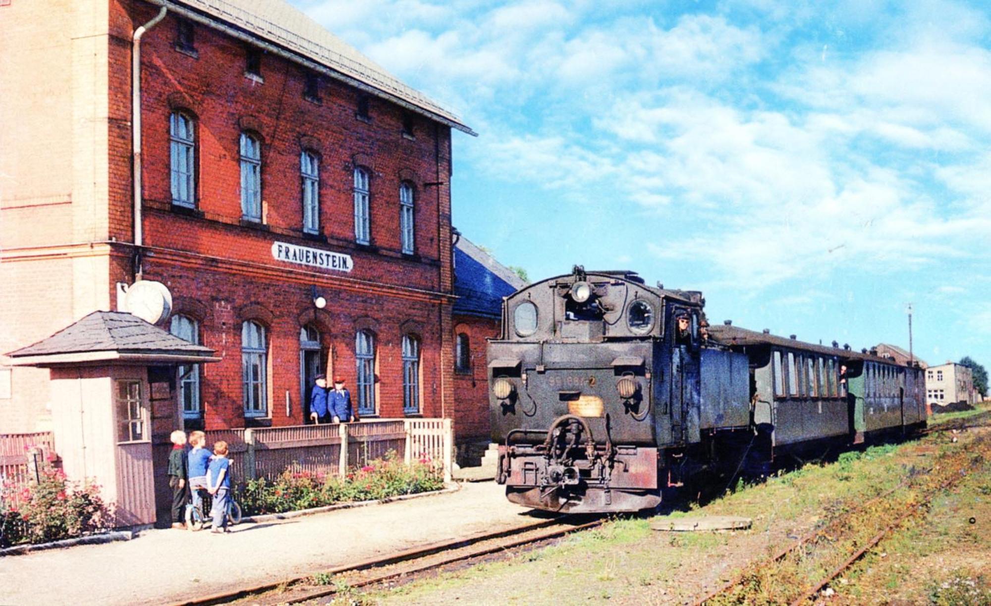 Bahnhof Frauenstein Wartehalle Appartement